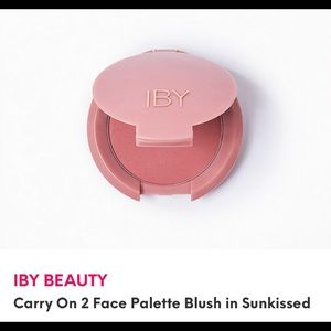 Beautyful soft pink flush mini travel zize
